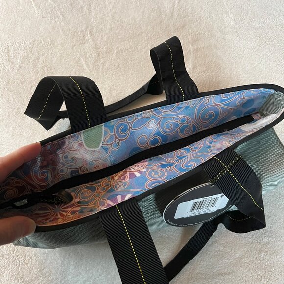 NWT Timbuk2 x Laura Jo Wegman Graphic Tote in silver - Picture 5 of 13